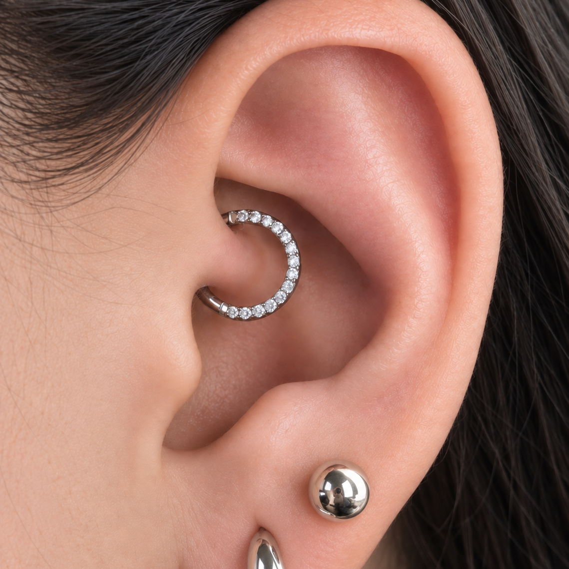 Celestia- Joya de lujo para daith piercing